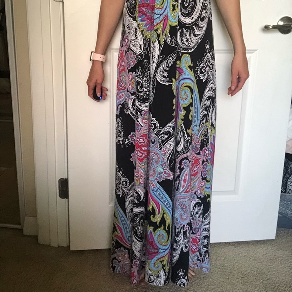 ⭐️ NWOT Strapless Maxi Dress - Picture 5 of 15